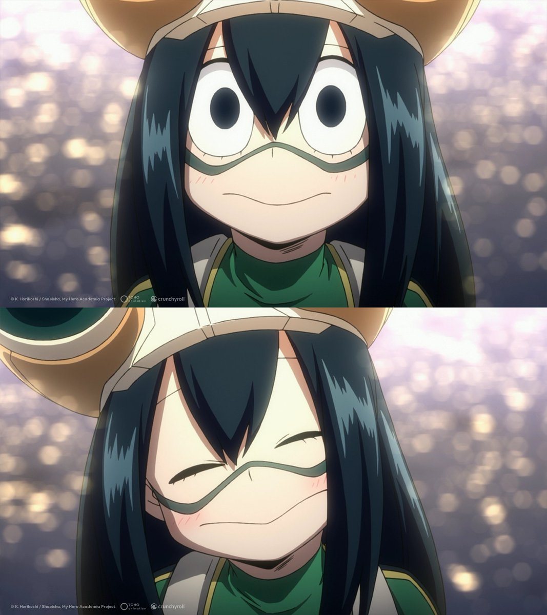 MHAOfficielFR's tweet photo. Tsuyu 🐸 https://t.co/ztJtSVrVgK
