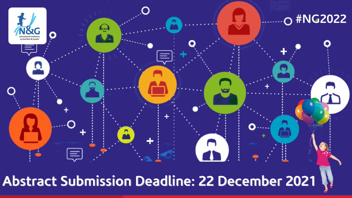 NutritionGrowth's tweet photo. The abstract submission deadline for #NG2022 is less than a month away!

Don’t miss your chance to connect with your peers regarding your research
Abstract submission deadline: 22 December 2021.

Simply submit your abstract here 👉 https://t.co/JhNXHbTDgE https://t.co/A3CiO0oJdm