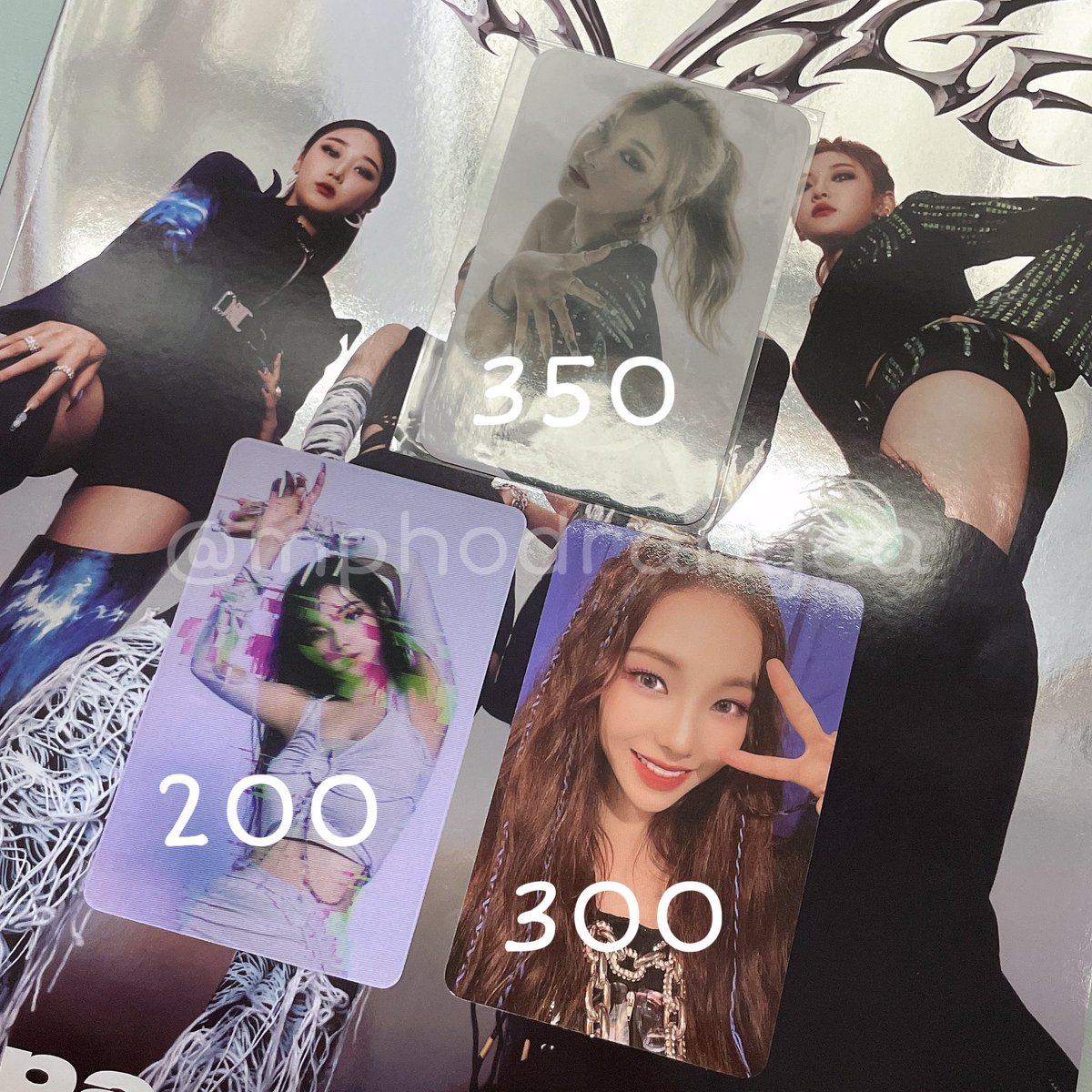 mphodrangea's tweet photo. - Hallucination Quest ver 300
- Hallucination lenti ver 200
- mumo 350
🚚 ราคารวมส่งแฟลช
Kw : คาริน่า หนิงหนิง พี่น่า 2หนิง
#ตลาดนัดเอสป้า #ตลาดนัดaespa https://t.co/T6iPsctBsm