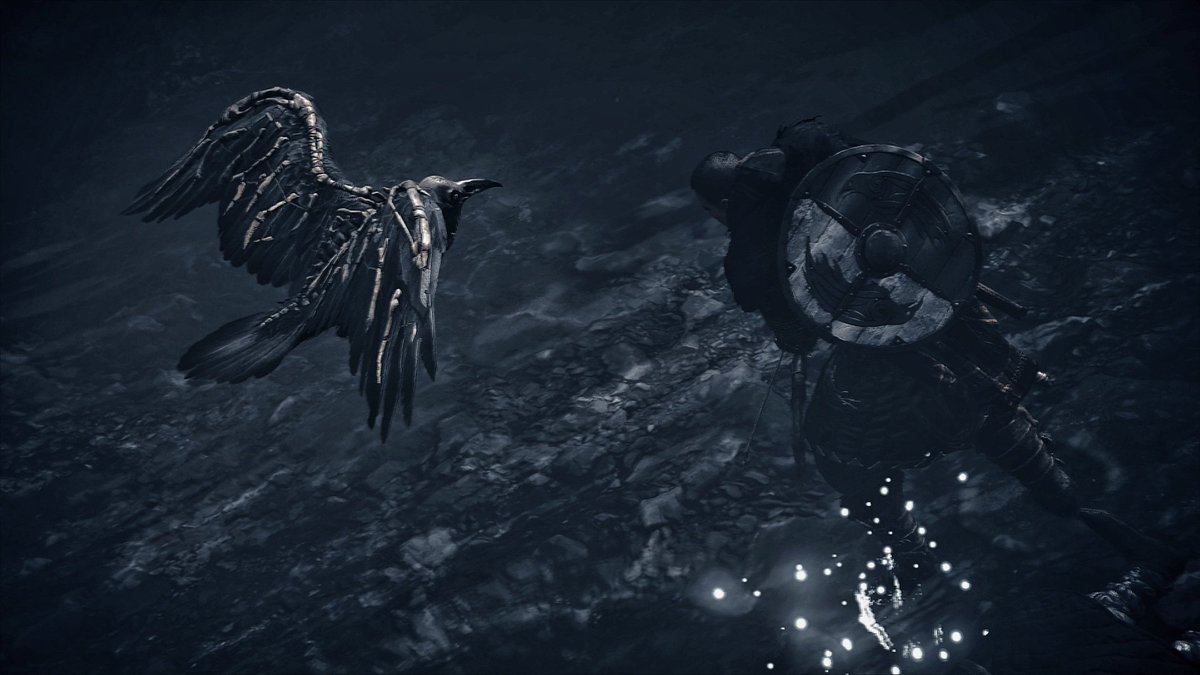 SkyakinGamer's tweet photo. #ACValhalla #OskoreiaFestival #boneraven #veiledthreats #acphotomode #AssassinsCreedValhalla #Oskoreia #synin https://t.co/8dZ7JZDkcO