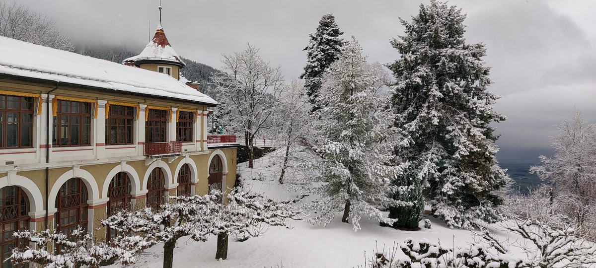 caux_iofc's tweet photo. Winter is here!
#caux #stunningview #funinthesnow #winterwonderland #75yearsofencounters #cauxpalace #swissmountains
Photo: Peter Osazuwa https://t.co/uWlJY1PvZB