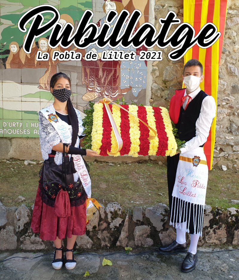 AjPoblaLillet's tweet photo. PUBILLATGE
La Pobla de Lillet

Diumenge 5 Desembre
17h Pavelló Municipal

Proclamació:
Pubilla de la Pobla de Lillet
Dama d'Honor de la Pobla de Lillet
Hereu de la Pobla de Lillet

Acompanyats per la Pubilla i l'Hereu de Catalunya, entre altres

Amb música de la Laura Luceño. https://t.co/4lBhUtUWBD