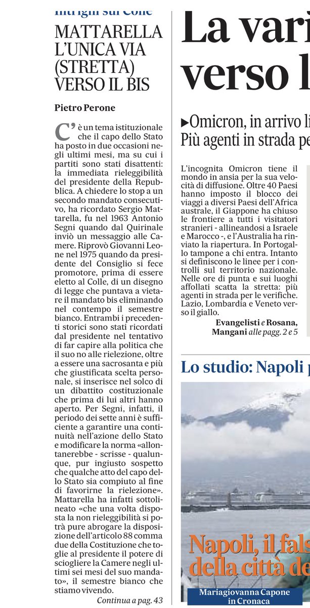 pietroperone1's tweet photo. ++ PD DEPOSITA DDL CHE VIETA RIELEZIONE PRESIDENTE REPUBBLICA ++ Ddl costituzionale che abroga anche semestre bianco. Meglio tardi che mai. https://t.co/phktPKiomd
