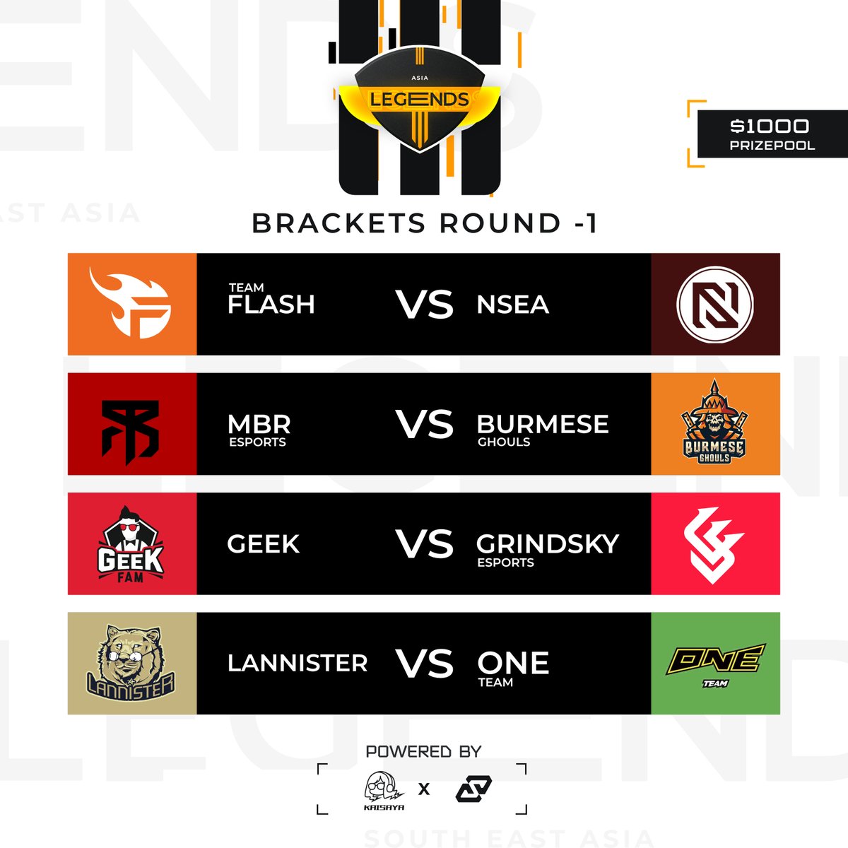 Top Asia teams will see each other again in Wild Rift! Who do you think will champ this off-season community tournament?

Do not miss the action! Every 6PM GMT+8 every weekend from December 4-19, 2021.

trovo.live/SGHNetwork

liquipedia.net/wildrift/AsiaW…

#SGHnetwork #WildRift