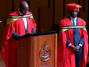 UnisaCSET's tweet photo. Celebrations continue at #CSET, as more Doctoral and Masters degrees are conferred. Congratulations to all of our incumbent Philosophiae Doctors and MSc graduates, for making  new and significant contributions to the body of knowledge 🎊🎊🎊
#UNISAGraduations
#2021UnisaGrads https://t.co/VVowAe1ygu