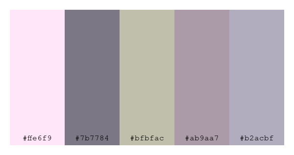 ColPaletteBot's tweet photo. Beep beep, here's a pretty color palette for you!
color-scheme.js parameters used:
- hue: 119
- variation: pale
- colors: #ffe6f9, #7b7784, #bfbfac, #ab9aa7, #b2acbf
Have a lovely day!
#twitterbot #colorpalette #colors #palette #prettycolors https://t.co/mmytQ4jt36