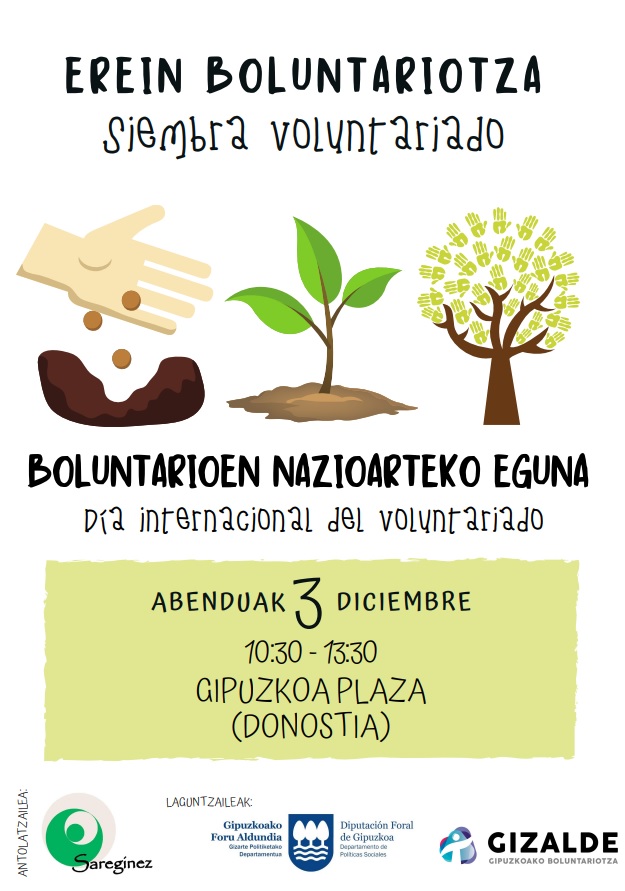 gipsolidarioa's tweet photo. 🤲🤳#EreinBoluntariotza #Donostia
@GizaldeGB ekitaldia #abenduak 3 ostiralean da!
#BoluntarioenNazioartekoEguna #Azaroak5
@AFAGI @ContraCancerGP https://t.co/y6k8QbnSBp
