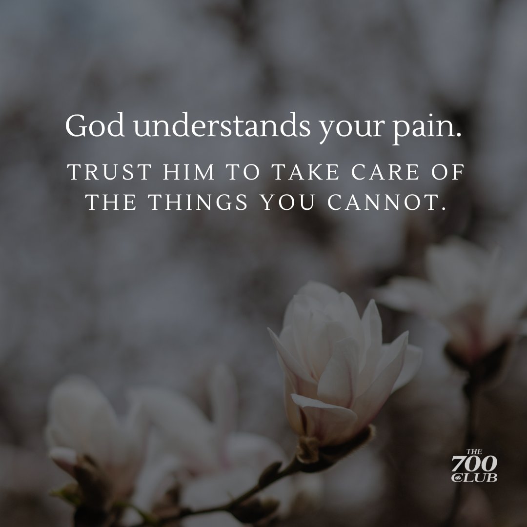 700club's tweet photo. Trust Him. https://t.co/QIji1RGqWs