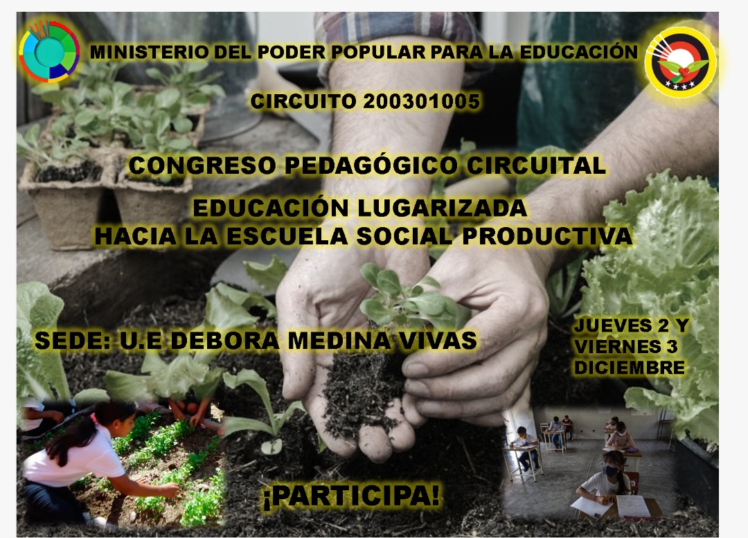 redintergranfe's tweet photo. #02Dic y #03Dic Circuitos Educativos del Municipio Ayacucho Activos en el Congreso Pedagógico Circuital 2021 "Educación Lugarizada, hacia La Escuela Social Productiva"
@MPPEDUCACION
@DGSEMPPE
@Funda_cenamec1
@cenamec_centros
@ZonaEducTachira
@charlychaves
@supervisionZET1 https://t.co/iGus7yvoqC