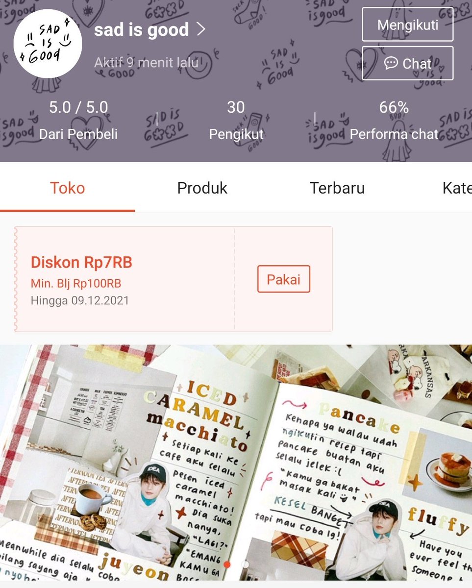 kimnameim's tweet photo. 🎁 GIVEAWAY 🎁

dalam rangka selametan opening @sadisgood_id !!

prizes : 
— @sadisgood_id stickers (on pict)
— spay 25k 🍊

rules :
— 🇮🇩
— retweet!! 🔁
— follow (salah satu gpp) : @sadisgood_id (twt/ig), sad is good (shopee)
— boleh rep buat jejak!
— ends 5/12

GOOD LUCK 🥳 https://t.co/PlhxctIkKF