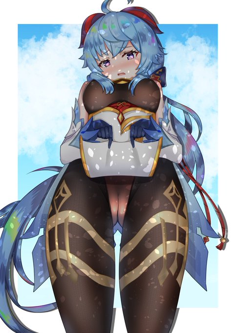 昔描いた甘雨ちゃん 