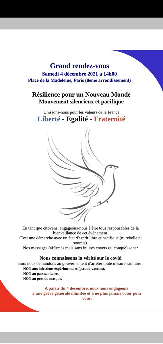 Venez nombreux dans la paix et respect🙏