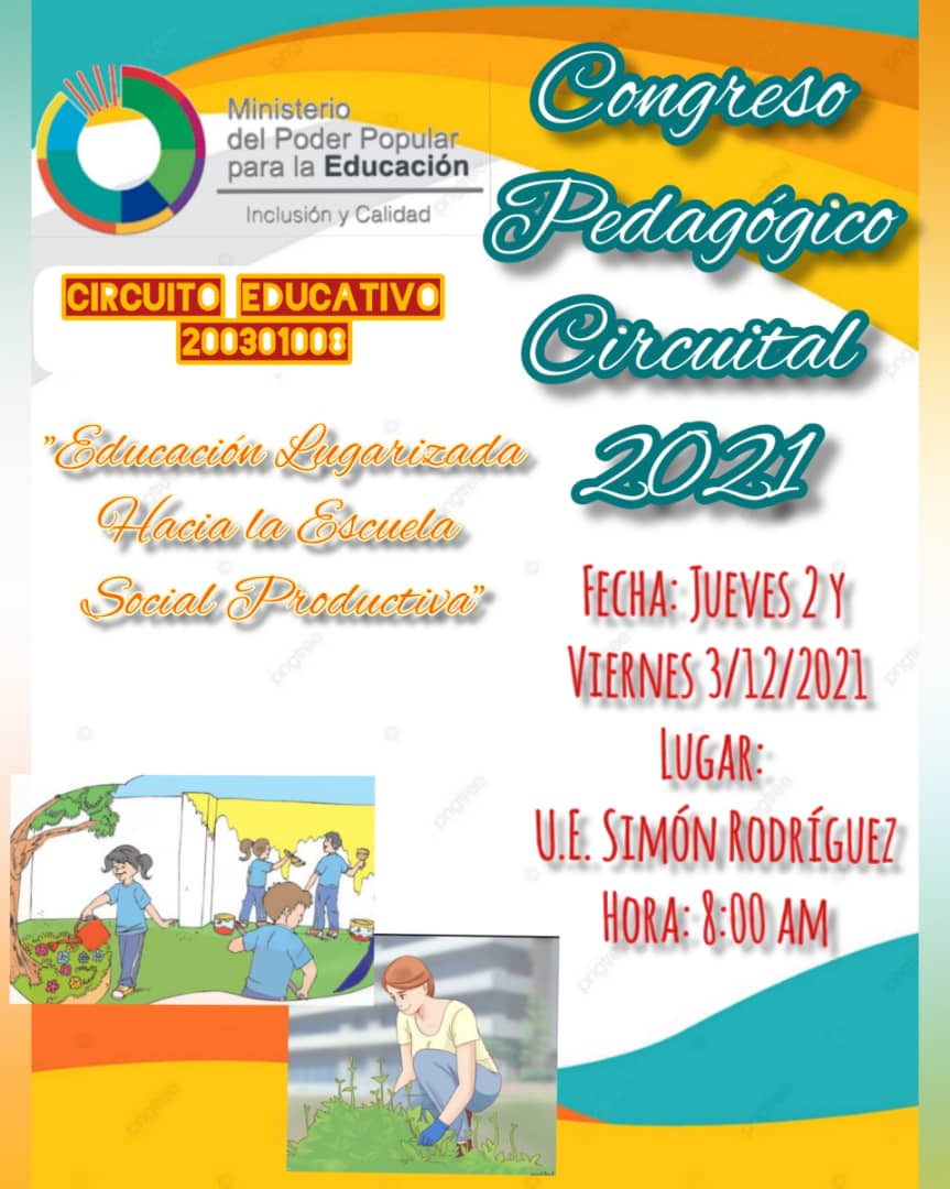 redintergranfe's tweet photo. Circuitos Educativos del Municipio Ayacucho Activos en el Congreso Pedagógico Circuital 2021 "Educación Lugarizada, hacia La Escuela Social Productiva" Este #02Dic y #03Dic 
@MPPEDUCACION
@DGSEMPPE
@Funda_cenamec1
@cenamec_centros
@ZonaEducTachira
@charlychaves
@supervisionZET1 https://t.co/vPezTe7t2r