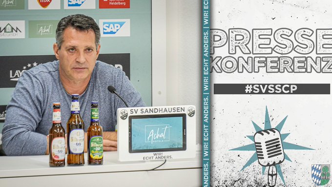 🔜 Press conference before #SVSSCP
⏱️ 11 a.m.
🎙️ Alois #Schwartz
#SVS1916 #WirEchtAnders