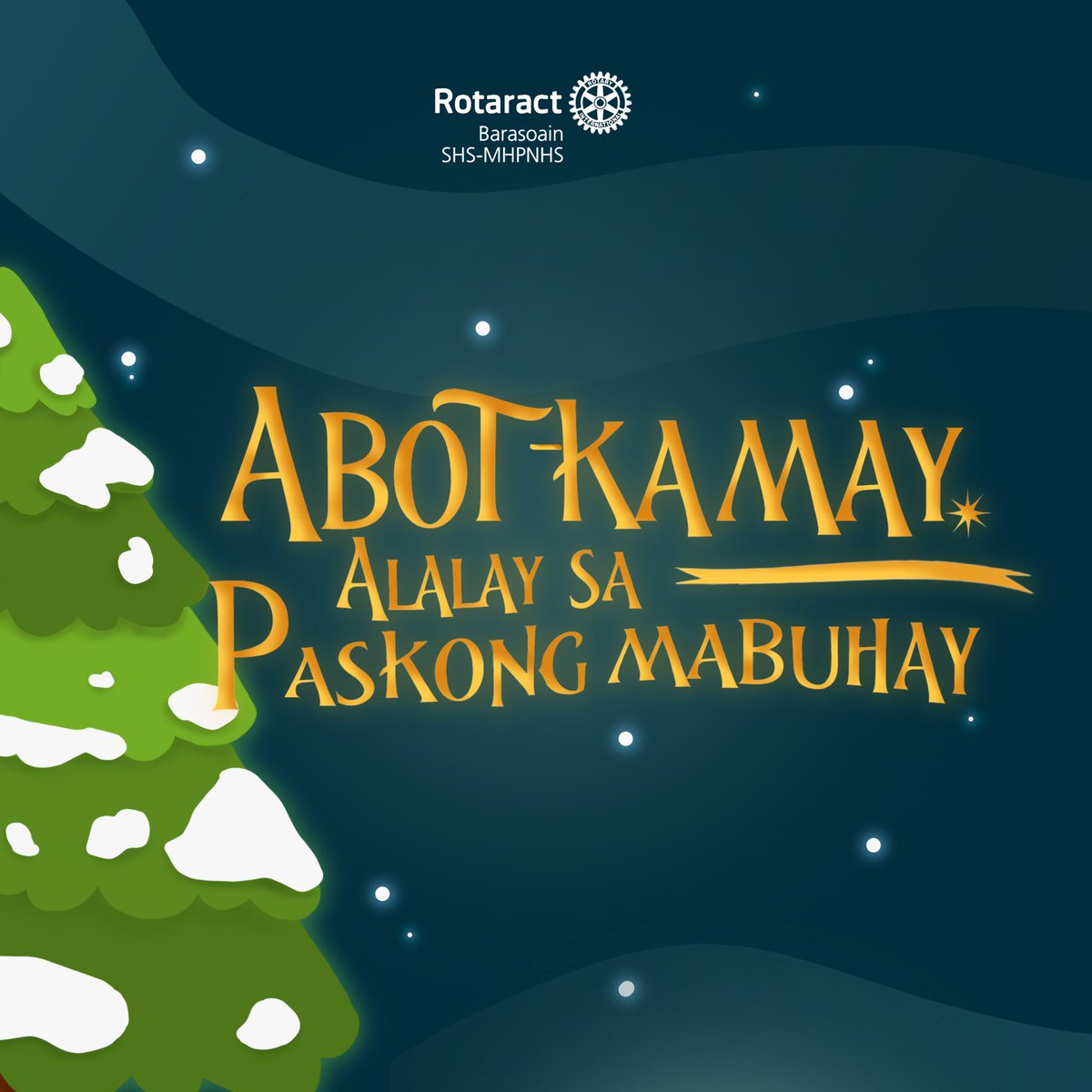 racbarasoain's tweet photo. Ang Abot-Kamay, Alalay sa Paskong Mabuhay ay nagbabalik muli ngayong season of giving and love! 

Be the reason of hope and extend hands to those in need this Christmas. https://t.co/xOLHZJaDCK