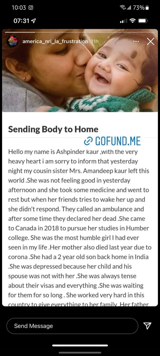 saaloni's tweet photo. Our lives matter too. We deserve to be with our families in these unprecedented times.
@SeanFraserMP @JustinTrudeau @jasrajshallan @MEAIndia @CanadainIndia @CitImmCanada 
#SOWP #Spouseopenworkpermit #justiceforsowp https://t.co/Qw7Ieaoxcl https://t.co/qrH1gZaLxv