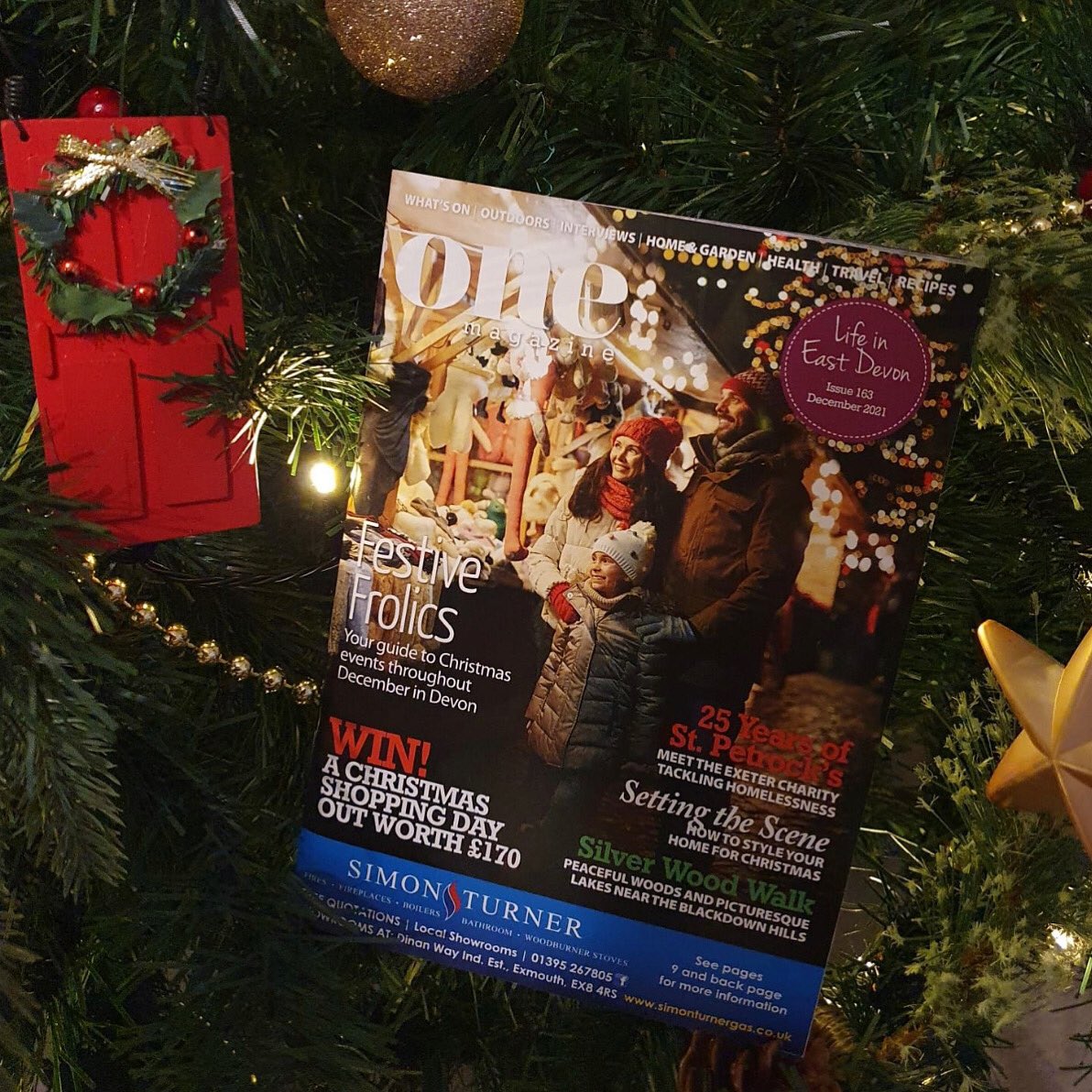 🎄This month’s issue is a Winter One-derland!🎄
Our December issue will be dropping through letterboxes (not chimneys!) this week and it’s full of festive treats! A delicious turkey burger recipe, a stunning new circular walk, ideas for local Christmas fun, and much much more!