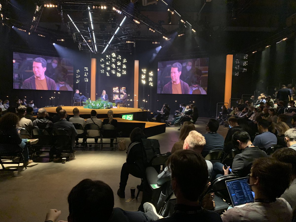 Olfatii's tweet photo. Day2 at #slush2021 join @Jobvo speaking at the amphitheater about building products that people love #MeetRemote #remotework @remote https://t.co/tNrHLPnApn