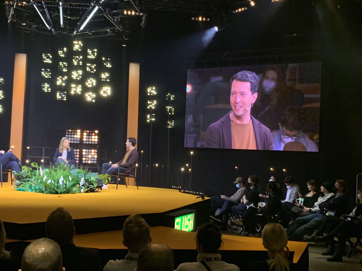Olfatii's tweet photo. Day2 at #slush2021 join @Jobvo speaking at the amphitheater about building products that people love #MeetRemote #remotework @remote https://t.co/tNrHLPnApn