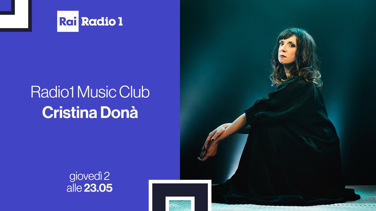Radio1Rai's tweet photo. 🎶"I brani di #deSidera invitano alla riflessione e a una nuova consapevolezza, per ripartire a occhi ben aperti".
🎶Alle 23 a @musiclub_radio1 con @johnvignola c'è @cristinadona. Non mancate!🎶 https://t.co/cmYzKjGd5U