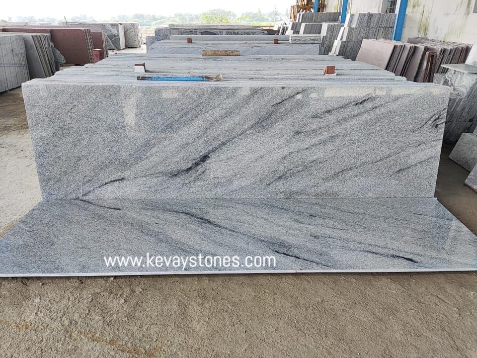 Our team brings the extensive knowledge and attention to detail needed to give you results that will exceed your expectations.
Viscount White Granite 
 #kevaystones #viscountwhitegranite #Armanigoldgranite #blackMarquina #AbsoluteBlack #alaskawhite