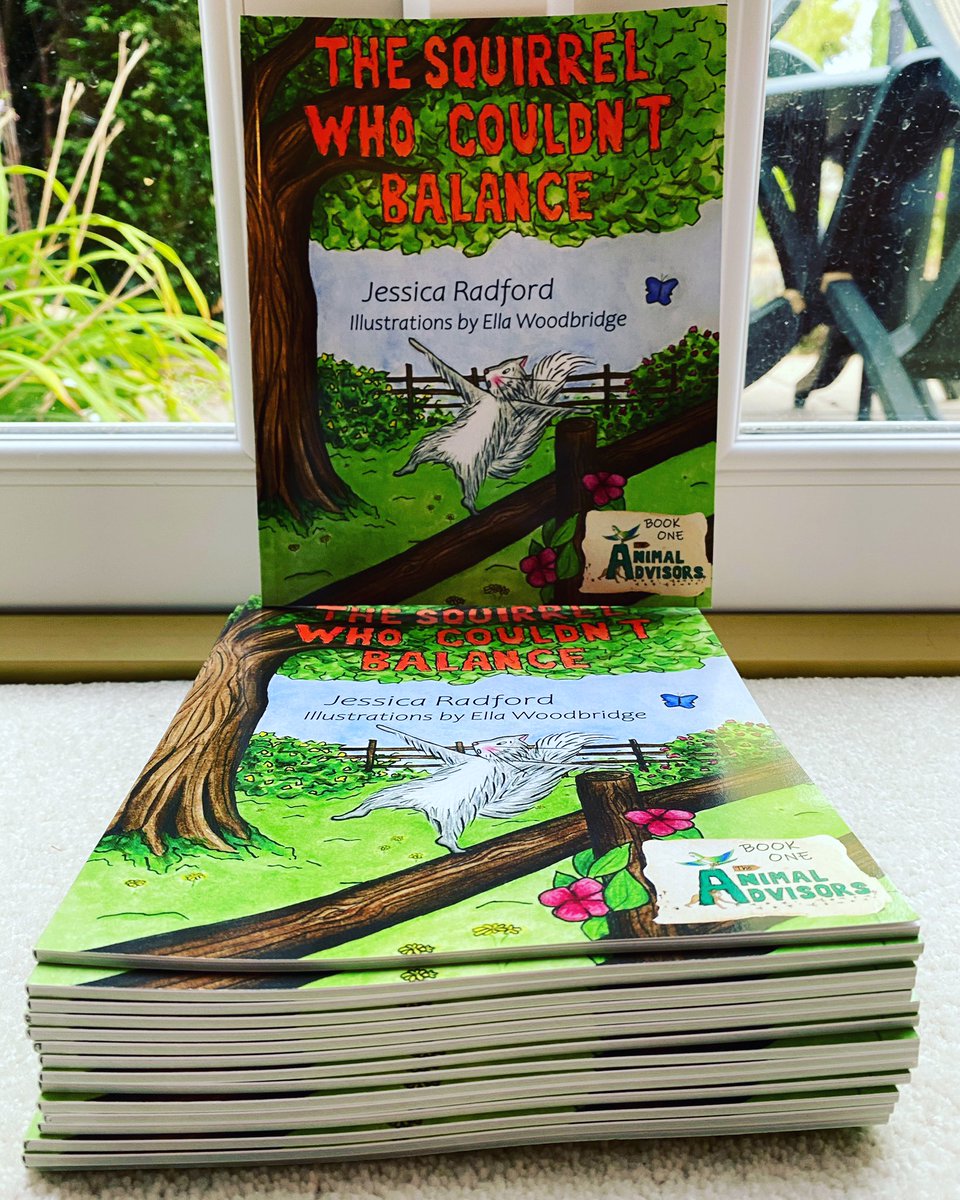 Delighted to announce that my book ‘The Squirrel Who Couldn’t Balance’ is now for sale! jessicaradford.co.uk #WritingCommunity #authors #writerslife #AuthorsOfTwitter #ChildrensBooks #illustration