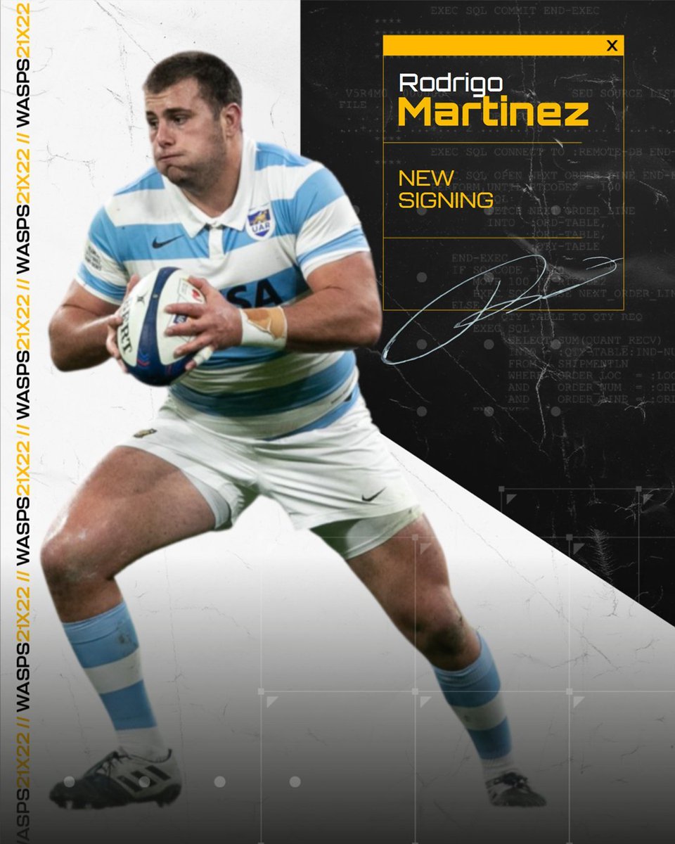 Blogderugby's tweet photo. Rodrigo Martínez firma con  @WaspsRugby. El pilar de 23 años formados en @LosTordosRC da el salto de @OlimpiaLions y la @SLARugby a la @premrugby.

👏👏👏👏👏����👏

#rugby #somosrugby #hazterugbier https://t.co/e0ISNbJYGO