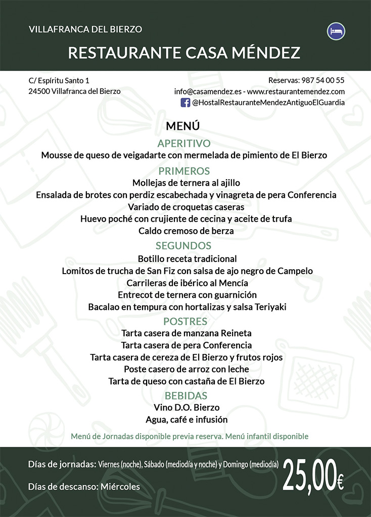 #JORNADASGASTRONOMICASBIERZO2021 hasta el 12 de diciembre.
Caldo cremoso de berza, Bacalao en tempura con hortalizas y salsa Teriyaki y Tarta de queso con castaña de El Bierzo de Restaurante CASA MÉNDEZ  de Villafranca del Bierzo.
#descubriendoelbierzo #elbierzo <a href="/CCBierzo/">Consejo Comarcal del Bierzo</a>