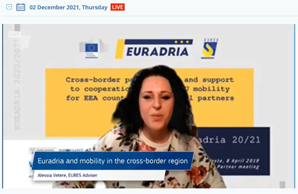 euradria2019's tweet photo. #EmployersDay2021
🤩Let's open #EURADRIA #LiveStreaming session with a brief presentation of the #project activities, goals and results held by @regioneFVGit, #Leadpartner of the project!
👉Join us: https://t.co/TBvAbPxcaM
👉More info: https://t.co/QWR7M2nLjm
@ItalyEures https://t.co/xaAruyyTdW