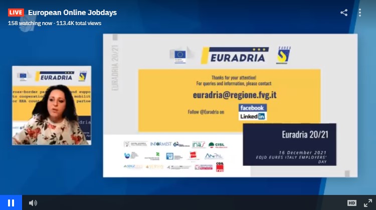 euradria2019's tweet photo. #EmployersDay2021
🤩Let's open #EURADRIA #LiveStreaming session with a brief presentation of the #project activities, goals and results held by @regioneFVGit, #Leadpartner of the project!
👉Join us: https://t.co/TBvAbPxcaM
👉More info: https://t.co/QWR7M2nLjm
@ItalyEures https://t.co/xaAruyyTdW