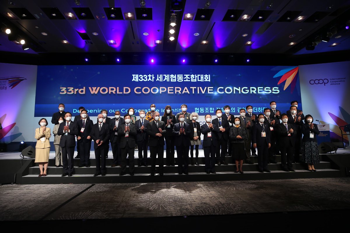 Catch the latest from the #WorldCoopCongress Daily: 2 December 2021. 
.
👉👉 bit.ly/3Gdo8b7
.
 #WeAreCoops