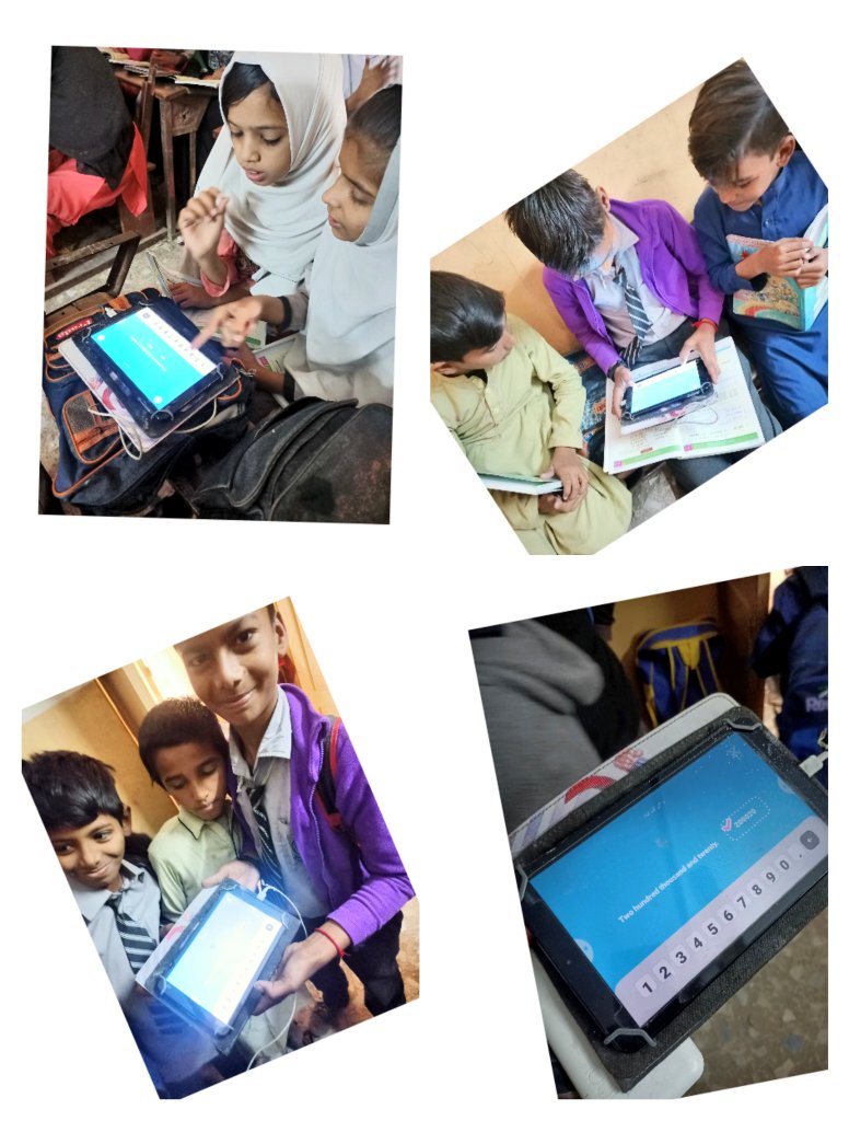 sobiana33628301's tweet photo. GBPS Chamber Naka T.A.Yar
Class:4th
Subject:Math
Students revised concept of Place Value with the help of tablet.
#PAKISA2021
#SeldApp @FouziaDr
#Championsofchange
@MinisterEduGoS @sardarshah1 @AkbarLaghari5
@AvinashAdvani76
@SABAQPakistan
@MalalaFund
@SELD_Sindh https://t.co/9lwBGSD8Zx