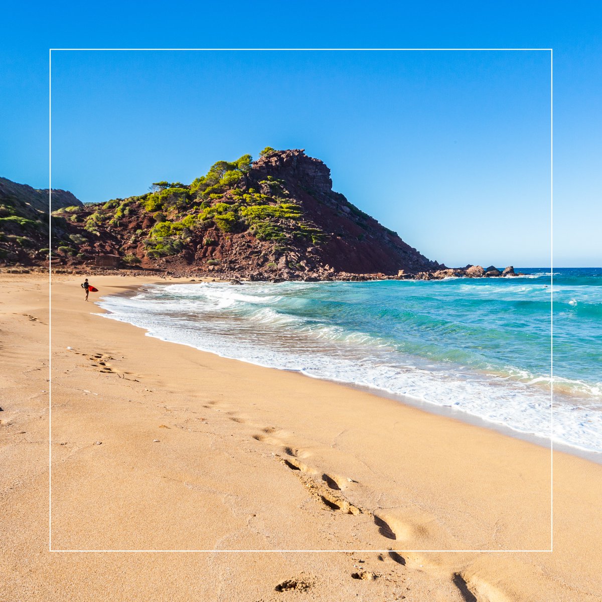 Calmada y bella a rabiar.
 
#CalaPilar 📍

#Menorca 
#MenorcaExplorer 📲