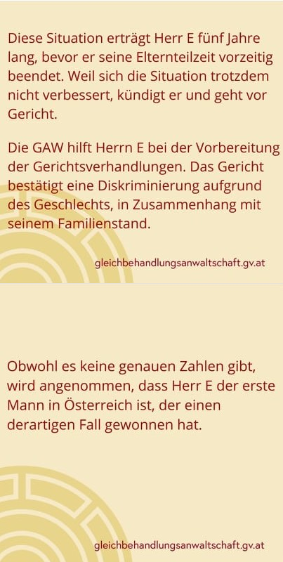 LRSozial's tweet photo. "Wie lange wird Herr E. die Elternzeit durchhalten?" 

Alle Infos zum Projekt "Parents at Work": https://t.co/1yXkh7sVxr

GAW: https://t.co/ojNE9lNfBA

Wege zur Gleichbehandlung (GAW auf Instagram): https://t.co/njaunW8xfY https://t.co/6qJ5zfSWZ9