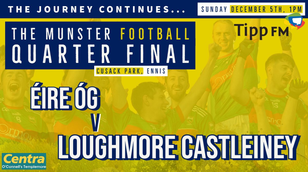 TippFMSport's tweet image. And on we go.. 🏐#Live #Football Sunday 1pm 🎙📻 #Loughmore