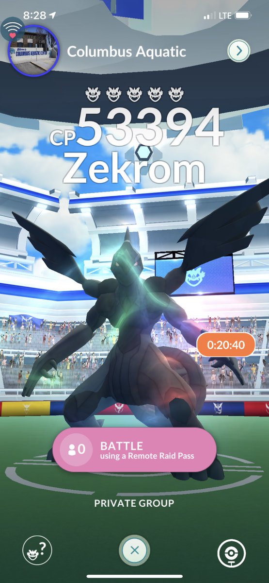 bucksdeer2010's tweet photo. Zekrom raid. Need help
Add me
 8768 4186 2580 #PokemonGoRaids https://t.co/xOnl4hTZeb