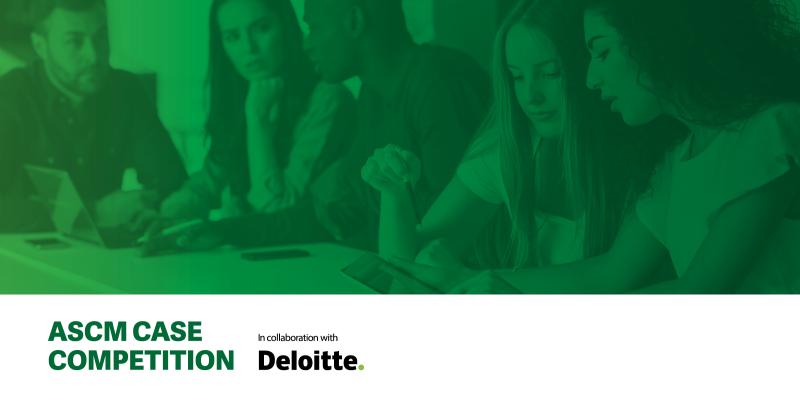 ascm_hq's tweet photo. ASCM, in collaboration with @Deloitte, is pleased to announce the student team from @UofSC has won the 2021 Case Competition. The @UBC earned second place. Congratulations to all participants! Learn more about the Case Competition at https://t.co/YZlb8K5Dnv #supplychain #casecomp https://t.co/GO9zXmKK3j