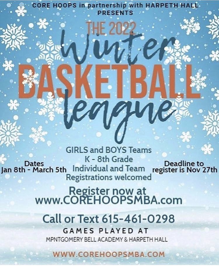 CoreHoops's tweet image. The deadline to register was extended to Saturday December 4th! Last chance to get in the best youth basketball league in the state!