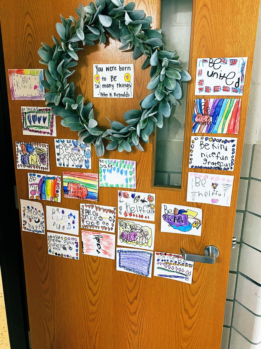 ‘My wish for you — no matter where your journey leads — is for you to always… Be You!’ Peter H. Reynolds 💛 So proud of all the things B20 is going to be! <a href="/hopewellECS/">HopewellECS</a> #kinderheroes #WEarelakota