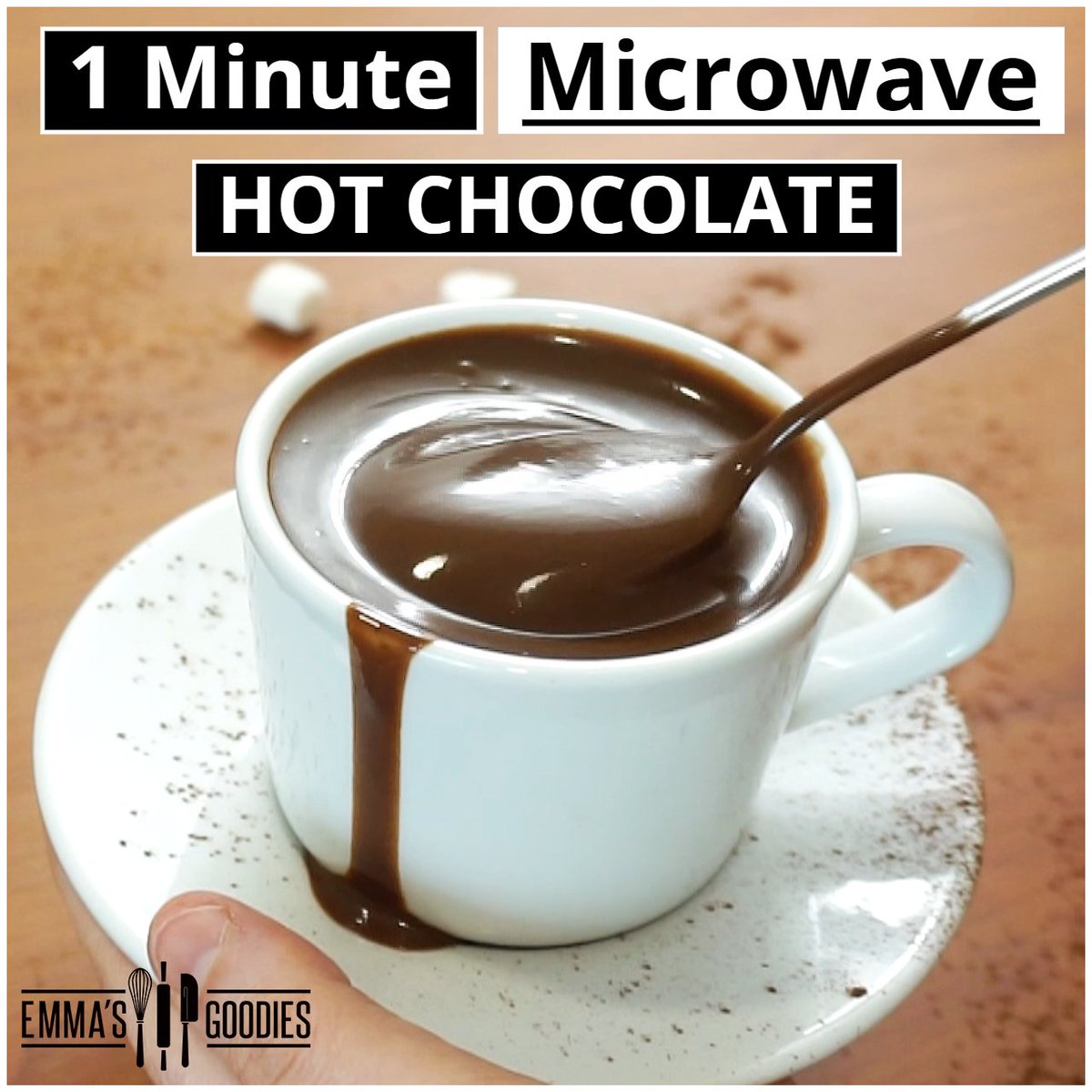 Just posted a new video! 1 Minute Microwave Hot Chocolate!! Not only is this quick &amp; easy, It'll be one of the BEST Creamiest Hot Chocolates you'll have! youtube.com/watch?v=LI4fzw…