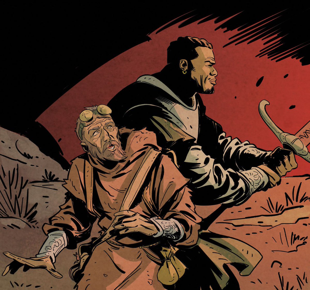 Giorgio_Spall's tweet photo. TEAM UP!
Colors by @FrancescoSegala
#ladivinacongrega #LDC #sergiobonellieditore #audacebonelli #graphicnovel #leonardodavinci #otello #teamup https://t.co/uadEw5XO6p