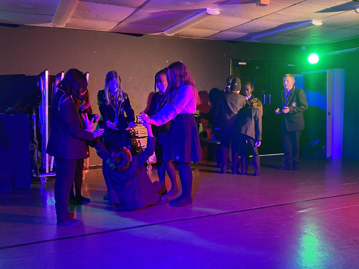 RealSkitt's tweet photo. Some lovely performance work from 7p1 this morning.  Inspired by Native American Indian culture on the hunt for Buffalo https://t.co/t83sppU6t6