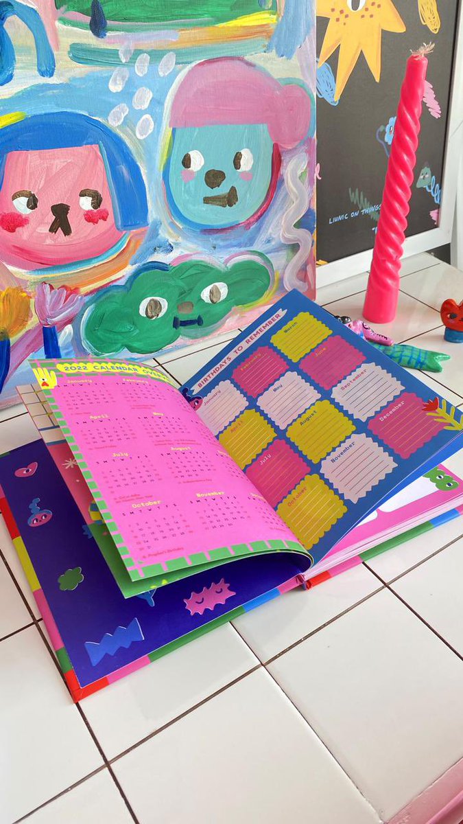 liunic's tweet photo. Making IRL stuff is so fun too ❤️✨❤️ Just drop this planner for 2👁22 🥰 https://t.co/VNyBPTLCmQ