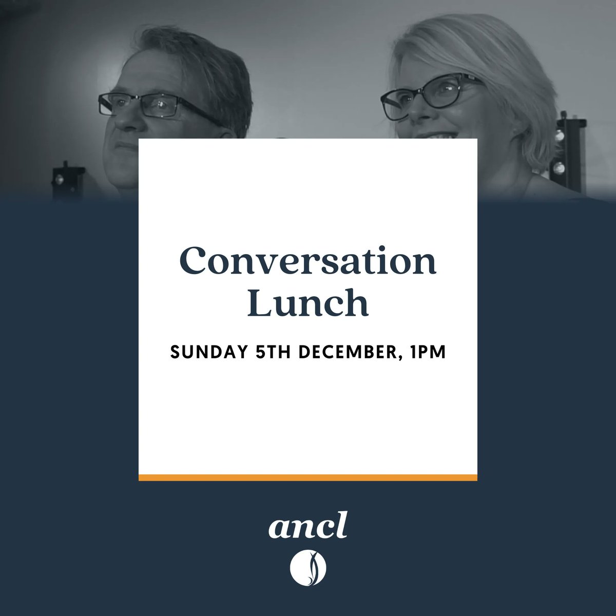 ANCLeics's tweet photo. This Sunday after the morning gathering we are hosting a Conversation Lunch with David &amp; Susan Hind and Andy Elton. It will be a chance to hear more about our journey going forward and to have your questions answered.
⠀
Booking is ESSENTIAL, see the link in our profile. https://t.co/xJ5PkZ7SCR