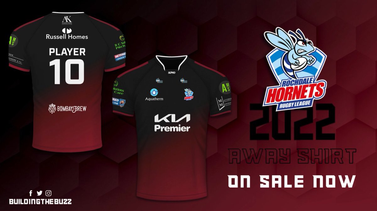 Here's a closer look at our away shirt for the 2022 <a href="/Betfred/">Betfred</a> League One season. 👌🐝

Pre-order yours now on hornetsstore.co.uk 🔥