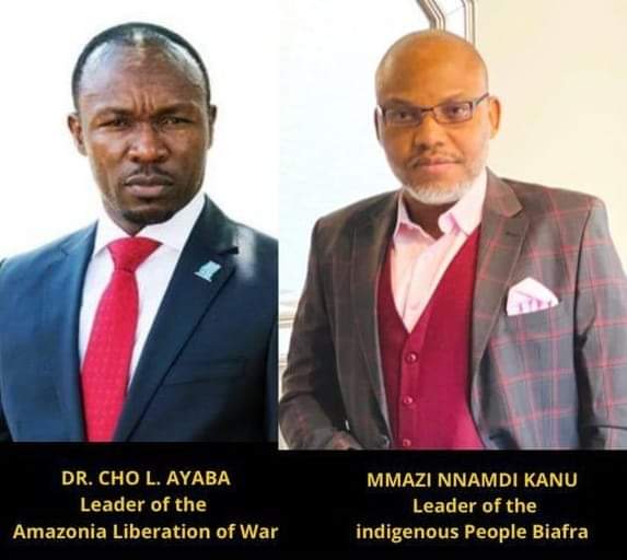 biaframissiontv's tweet photo. "The Case Of Biafra Cannot Be Killed Through Illegal Kidnapping And Rendition. Free Their Leader Now And Talk. Your Existence And Stability Depends On The FREEDOM Of The Enslaved People."- Dr Cho Ayaba, Ambazonia Leader Tells Nigerian Government. https://t.co/SLW4LD5xZa