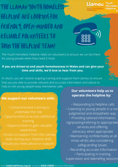 LlamauYouthHomelessHelpline (@llamauyhh) on Twitter photo 