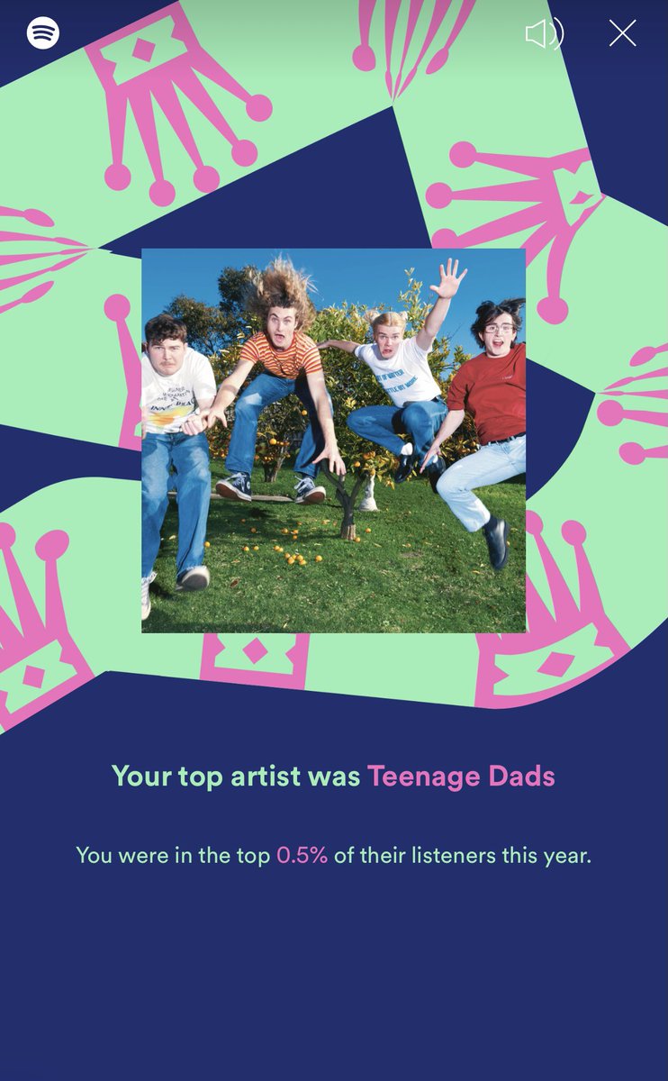 Lilymd123's tweet photo. So, this is Christmas!
Absolutely love how Teen Dads are still my top artist, even though I listen to their CD’s in the car way more than on Spotify! 🥰😂
#anotheryearover #SpotifyWrapped #teenagedads https://t.co/EhreWAXaci