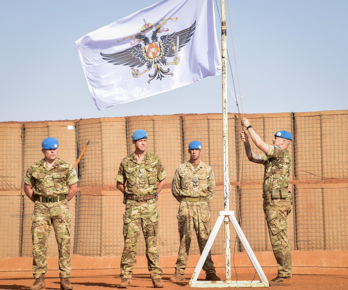 TheWelshCavalry's tweet image. The Welsh Cavalry have now taken command of the Long Range Reconnaissance Group in #Mali after a Transfer of Authority Parade with 2nd Bn The Royal Anglian Regiment.

Op NEWCOMBE is the UK's peacekeeping contribution to MINUSMA.

#firstandforemost 
#outinfront 
#thewelshcavalry