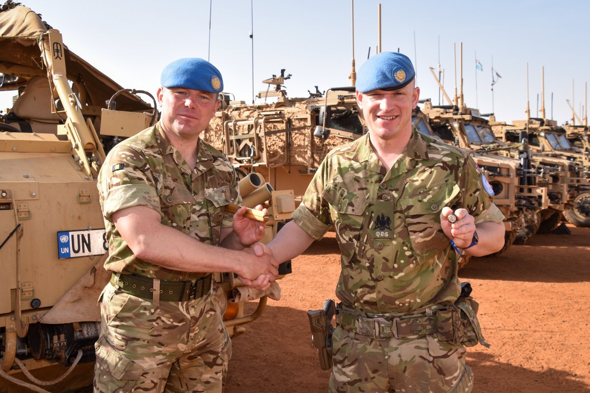 TheWelshCavalry's tweet image. The Welsh Cavalry have now taken command of the Long Range Reconnaissance Group in #Mali after a Transfer of Authority Parade with 2nd Bn The Royal Anglian Regiment.

Op NEWCOMBE is the UK's peacekeeping contribution to MINUSMA.

#firstandforemost 
#outinfront 
#thewelshcavalry